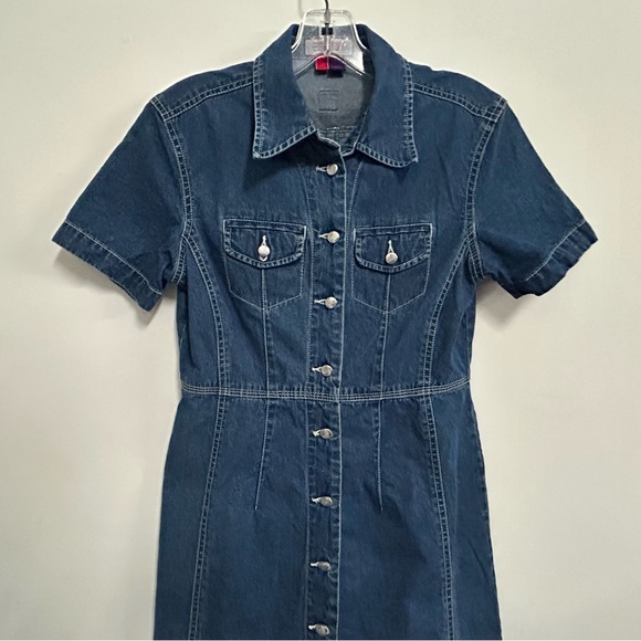Vintage ESPRIT Denim Dress - Picture 8 of 14